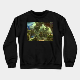 Paradise........with parrots Crewneck Sweatshirt